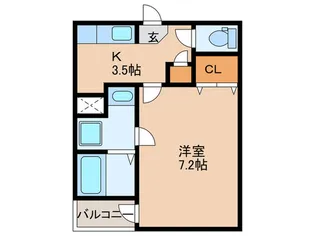 ACOOORDERII【2階】の間取り