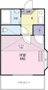 コーポ助任【1階】の間取り