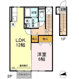 グランモア手形【2階】の間取り