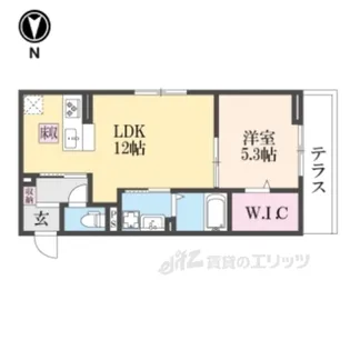 ボヌールメゾンkasuga2【1階】の間取り