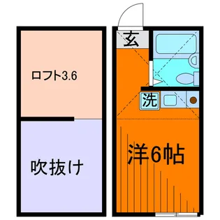 MDM金町WEST【2階】の間取り