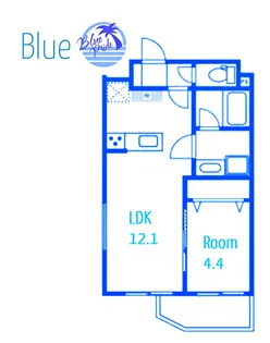 イリスタンパレス鎌倉【3階】の間取り