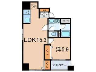 レジデンス南大塚スクエア【7階】の間取り