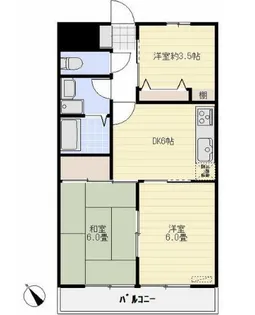 ナイス・アローメイク【2階】の間取り