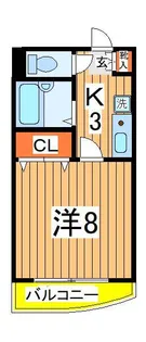 エスポアール柏【3階】の間取り