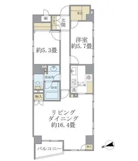 麹町レジデンス【3階】の間取り
