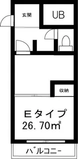 ゾンターク駒沢【4階】の間取り