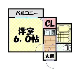 ロイヤルレスト芦原【4階】の間取り