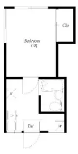 エスコーポ【1階】の間取り