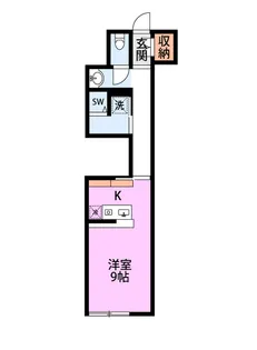 Wise vil. B【1階】の間取り