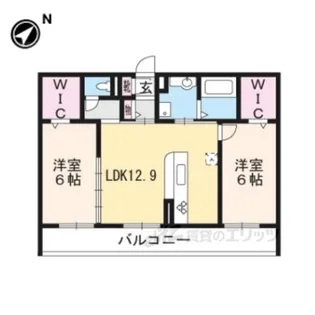 シルトクレーテA棟【3階】の間取り
