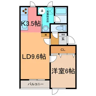 ALPHAII【3階】の間取り