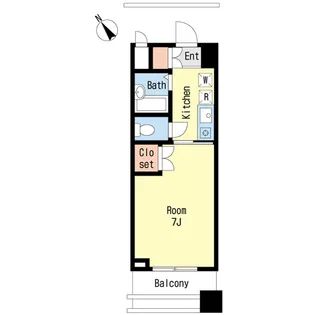 ドゥーエ戸越銀座【6階】の間取り