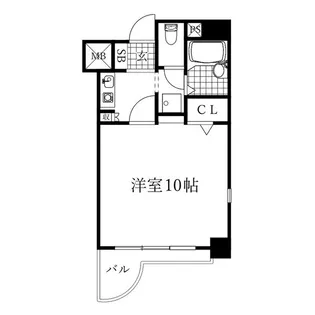 第12プロスパー中村【4階】の間取り