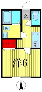 メゾン・ド・リベール【2階】の間取り