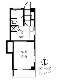 メゾン田園調布【2階】の間取り