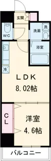 T・Kビル西大寺 NORTH【8階】の間取り