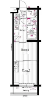 ガーラ・ヒルズ氷川台【4階】の間取り