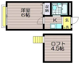 ガウディVI【1階】の間取り