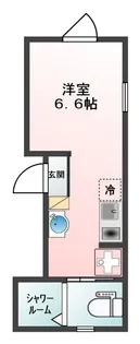 Glanz大島EAST【1階】の間取り