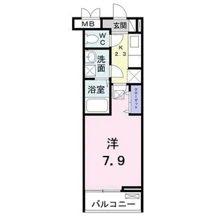 グレイスフルハイツ・I【3階】の間取り