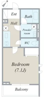 RYU’S COURT【1階】の間取り