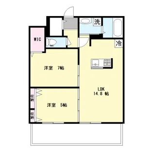 Brownie三番館【2階】の間取り