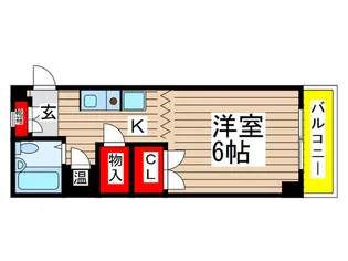 サンハイツ田中【3階】の間取り