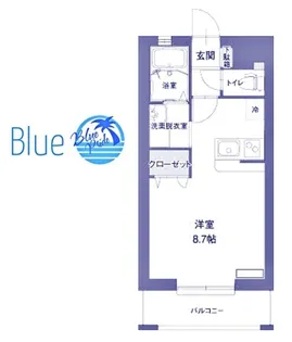 セレッソ十間坂【1階】の間取り