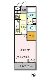 エリタージュ II【1階】の間取り
