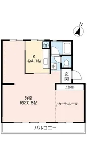 UR男山【3階】の間取り
