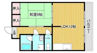 大丸マンション【3階】の間取り