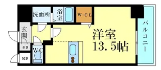 DAIYA komachi-BLD【9階】の間取り