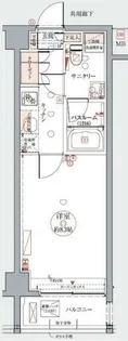 クレヴィスタ大森西【3階】の間取り