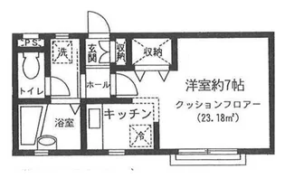 ベルメゾンコンプタ【2階】の間取り