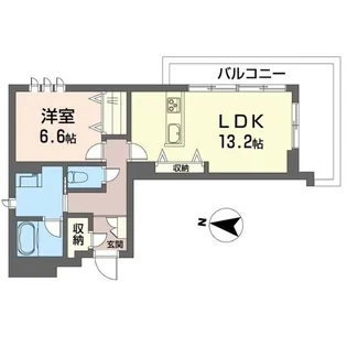 ルトリコ浦和II【2階】の間取り