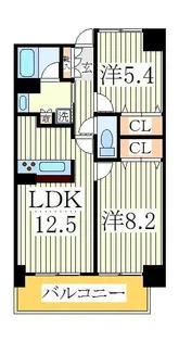 ウィンベル我孫子【9階】の間取り