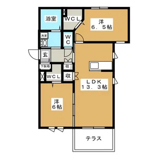 NOCE (ノーチェ)【1階】の間取り