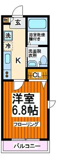 AKマンションVII【2階】の間取り