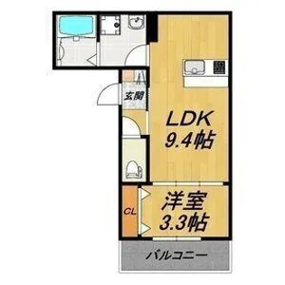 LE COCON 弥富IV【3階】の間取り