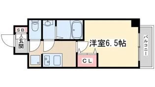 アルティザ江坂【8階】の間取り