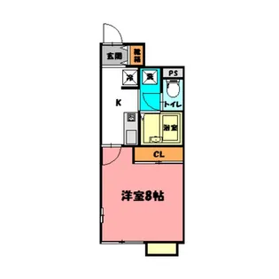 ウリュウ【1階】の間取り