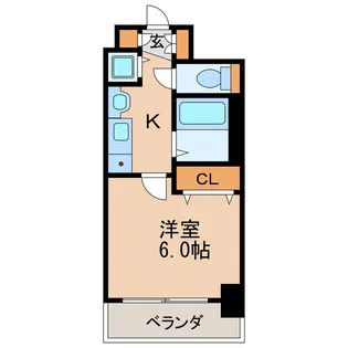 プレサンス桜通アベニュー【10階】の間取り
