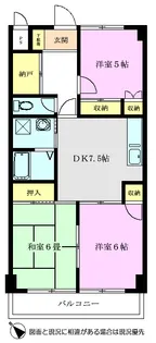 アビタシオン浅川【3階】の間取り