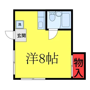 メゾンササヌマ【1階】の間取り