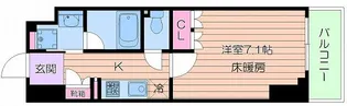 アーバネックス四ツ橋【5階】の間取り