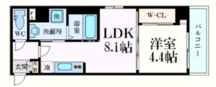 ファーストコート御池新町【7階】の間取り