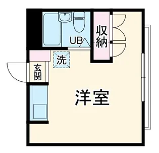 エリア中山【2階】の間取り