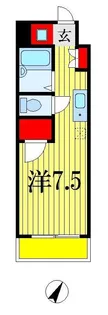 サンヒルズ川岸【3階】の間取り