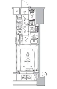 RELUXIA TERRACE 横濱吉野町【7階】の間取り